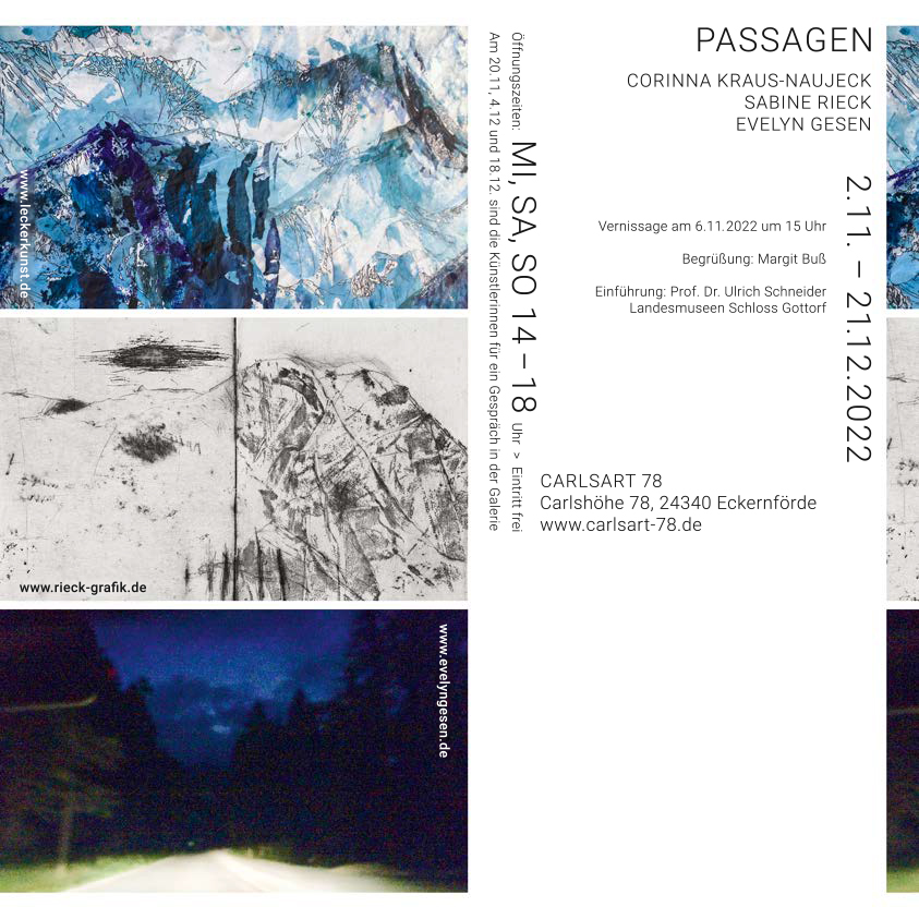 Evelyn Gesen Passagen Ausstellung